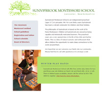 Sunnybrook Montessori website